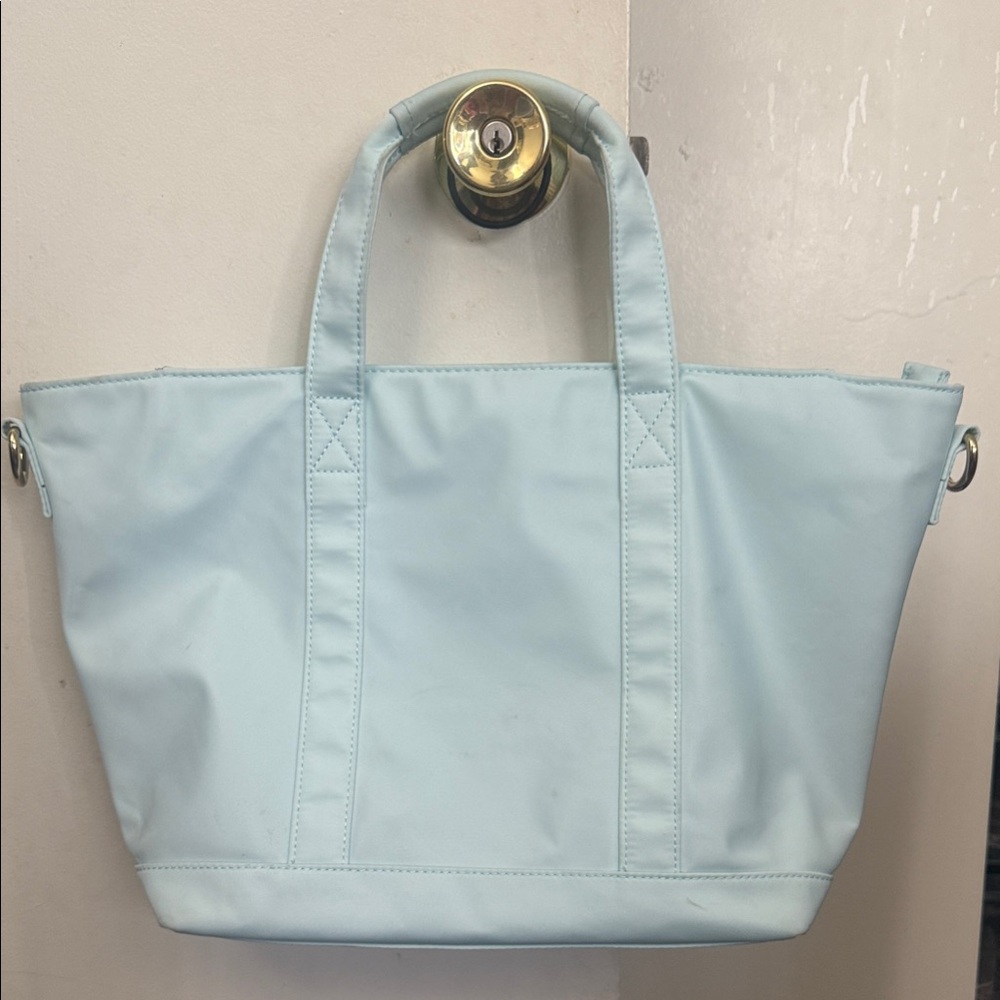 Elegant Light Blue Tote Bag